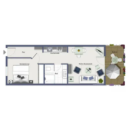 Apartment Meeresblick 311 Kuehlungsborn